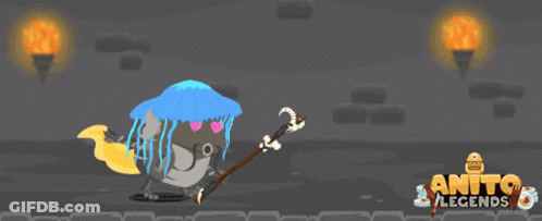 A Game Called Anito Legends Is Being Played On A Computer Screen GIF