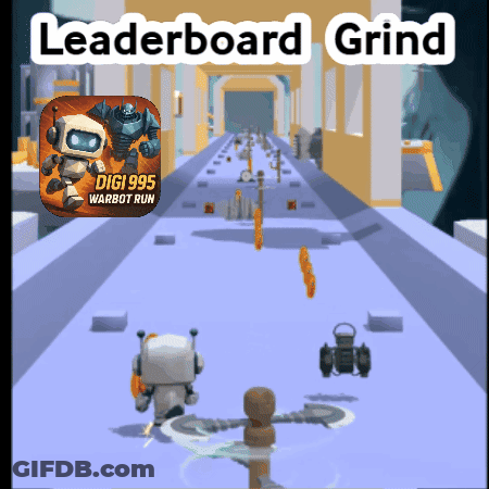A Game Called Leaderboard Grind Is Being Played On A Computer GIF