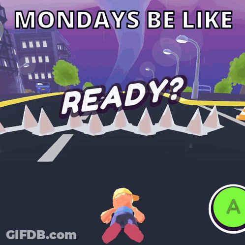 A Game That Says Ready On It GIF