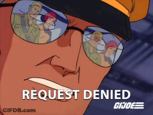 A Gi Joe Poster With A Man Wearing Glasses GIF