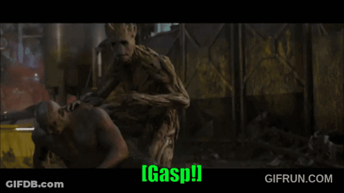 A GIF From A Movie That Says Gasp On The Bottom GIF