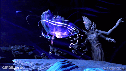 A Gif From Giffun.com Shows A Statue Of A Woman Surrounded By Hands GIF