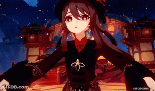 A Gif Of A Girl From A Video Game With The Gifgenshin Logo On The Bottom Right GIF