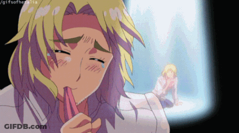 A Gif Of A Man Crying With The Words " Gifsofhertalia " On The Bottom GIF