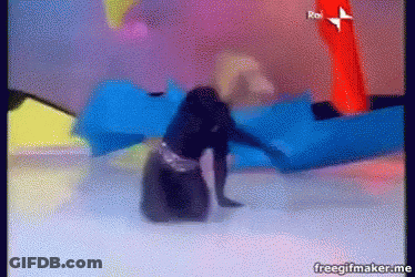 A Gif Of A Person Dancing With The Words Freegifmaker.me Below Them GIF