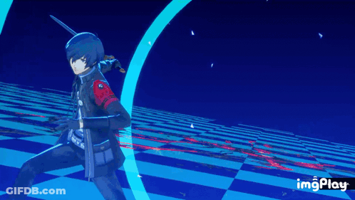 A Gif Of A Person Holding A Sword With The Words Imgplay Below GIF