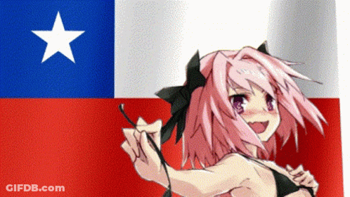 A Girl In A Bikini Is Standing In Front Of A Flag With A Star On It GIF