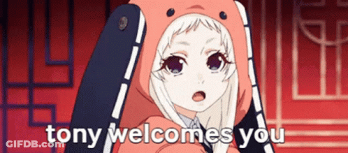 A Girl In A Hoodie Is Talking To Someone . GIF
