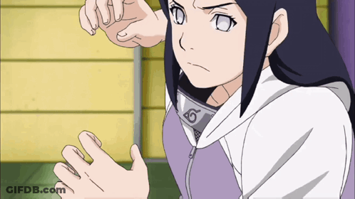 A Girl In A Purple And White Hoodie With The Letter G On Her Neck GIF