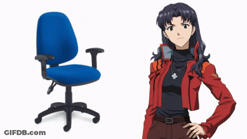 A Girl In A Red Jacket With A Yellow Stripe On The Sleeve GIF