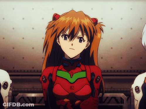 Girl In Red Suit With Number 82 GIF