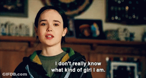 A Girl Is Talking About What Kind Of Girl She Is GIF