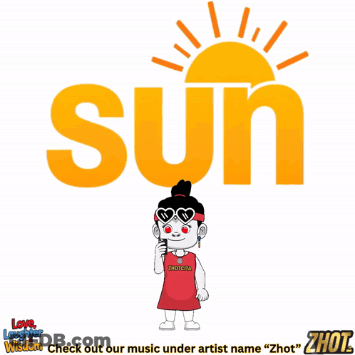 A Girl Riding A Bike With The Sun Behind Her GIF