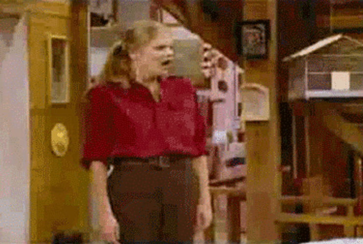 A Girl's Sneeze Shocking Everyone GIF