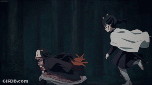 A Girl With A Sword Is Fighting Another Girl With A Sword In A Video Game . GIF