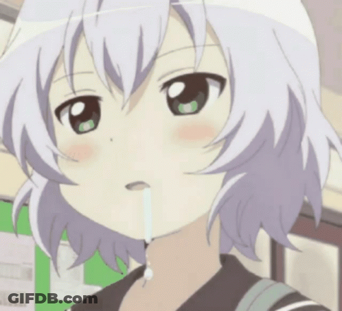 A Girl With A Tear Running Down Her Face GIF