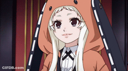 A Girl With Long Blonde Hair Is Wearing A Bunny Costume GIF
