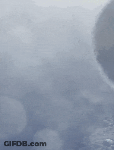A Girl With Long Blue Hair Wearing A White Hat With A Number 6 On It GIF