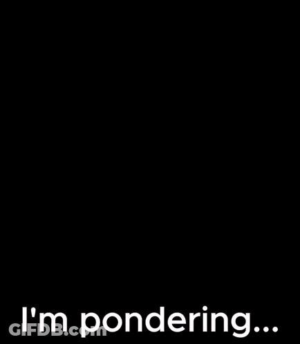 A Girl With Long White Hair And Purple Eyes Says I 'M Pondering GIF