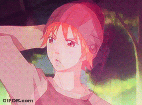 Girl With Red Hair Wearing Hat GIF