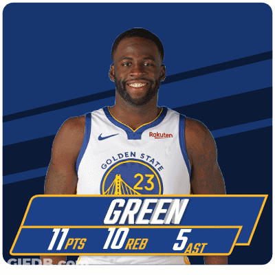 A Golden State Warriors Player Named Green GIF