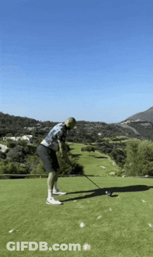 A Golf Game Missed Shot GIF