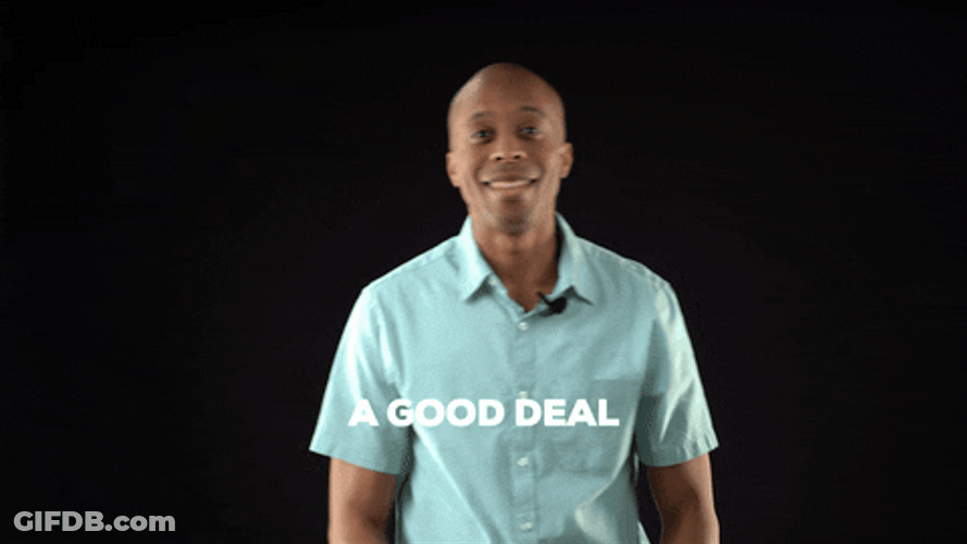 A Good Deal Bernardson GIF