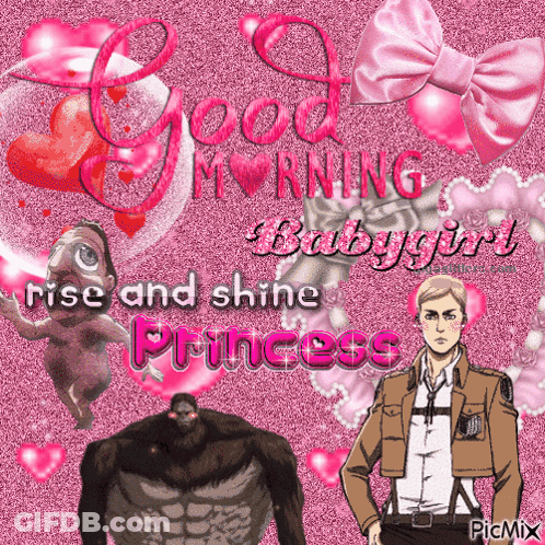 A Good Morning Baby Girl Rise And Shine Princess Card GIF