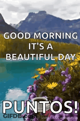A Good Morning It 'S A Beautiful Day Points ! GIF