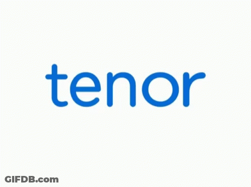 A Google Logo With The Word Tenor Underneath GIF