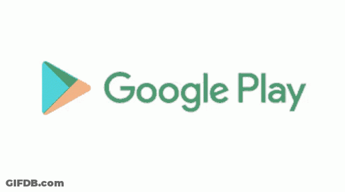 A Google Play Games Logo With A Green Triangle GIF