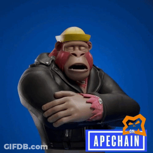 Gorilla In Hard Hat And Leather Jacket Saying I Don't Even Know W GIF