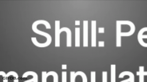 A Gray Background With White Text That Says " Still : Pe Manipulati " GIF