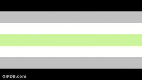 A Gray , White , And Green Striped Flag With A Green Stripe On The Bottom . GIF
