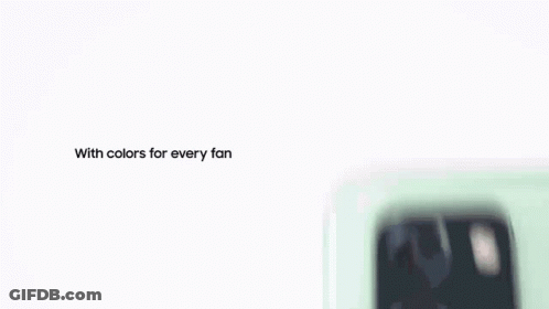 A Green And A Red Cellphone Are Sitting Next To Each Other GIF
