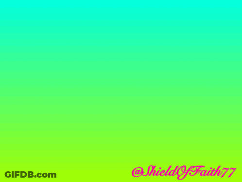 A Green And Pink Poster With The Words But Stay Awake At All Times GIF
