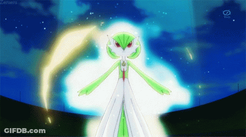 A Green And White Cartoon Character Is Standing In Front Of A Tv Screen That Says Zermeni GIF