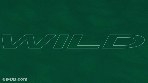 A Green And White Logo With A Red Stripe On The Bottom Right GIF