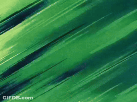 A Green Background With A Few Lines Of Light Coming Out Of It GIF