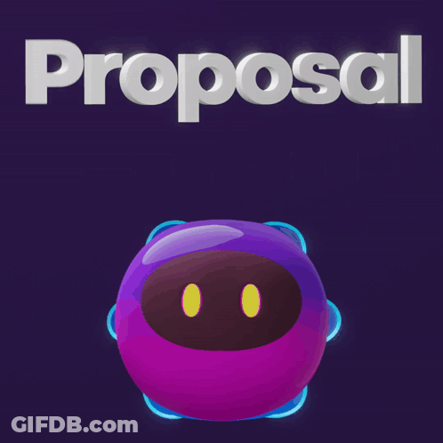 Proposal Accepted On Green Background GIF