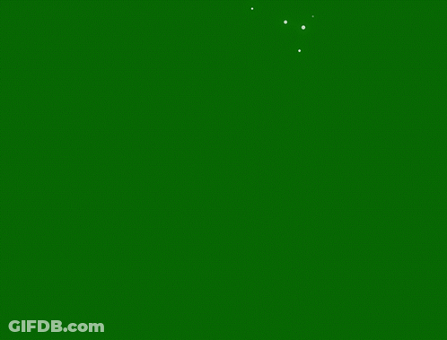 A Green Background With The Words Merry Christmas Written In Gold GIF