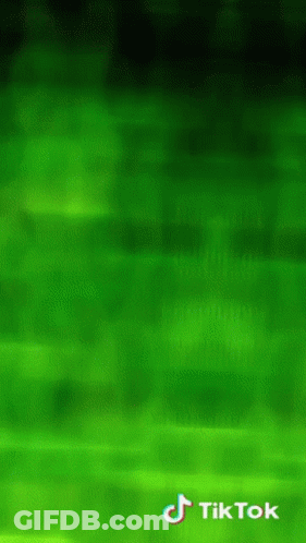 A Green Background With Tik Tok Written On The Bottom GIF