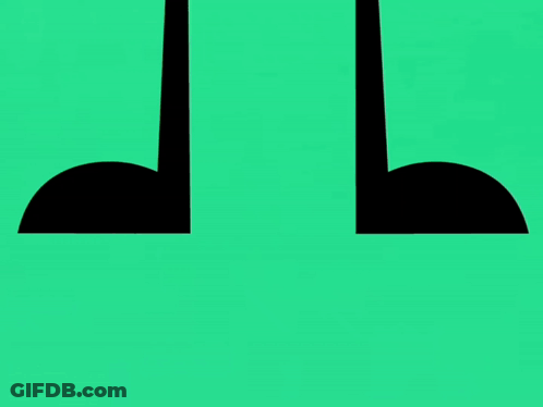 A Green Cartoon Character With Black Arms And Legs Is Standing On A Green Background GIF