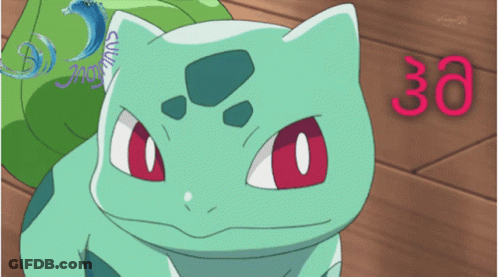 A Green Cat With Red Eyes And The Number 30 On The Bottom Right GIF