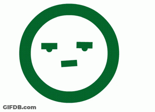 A Green Circle With A Cross Inside Of It GIF