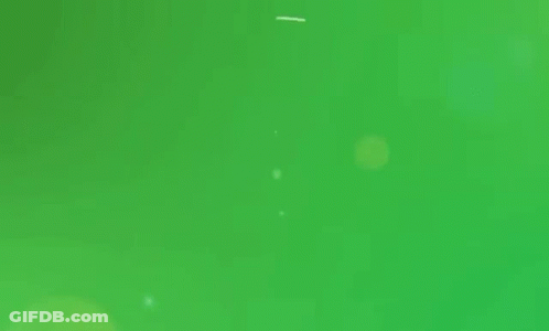 A Green Circle With The Word Green In White Letters GIF