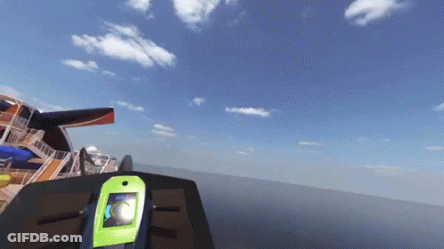 A Green Device With A Screen That Says Gps On It GIF