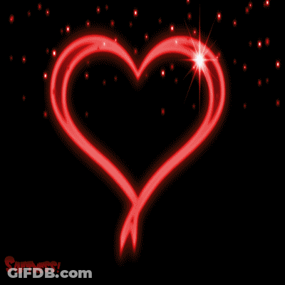 A Green Heart On A Black Background With The Word Sadness Written Below It GIF