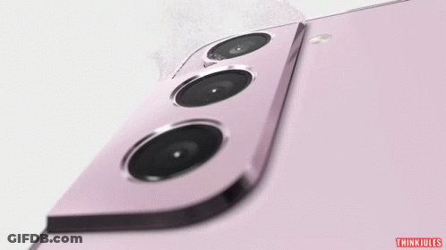 A Green Phone And A Pink Phone Are Next To Each Other With Thinkjules Written On The Bottom GIF