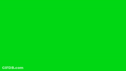 A Green Screen With The Words " We 'Ll Be Right Back " GIF